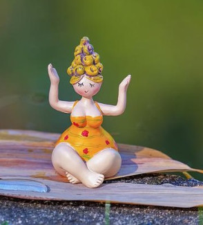 Yoga-Figur